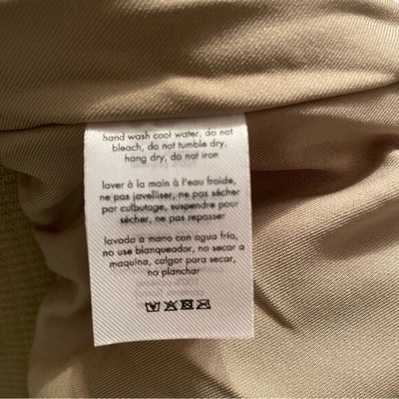 NWT - We Wore What Oatmeal Cropped Faux Shearling Bomber Jacket - Picture 7 of 8